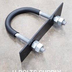 Hdg-U-Bolt W/Neoprene Pad