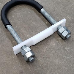 Hdg-U-Bolt W/Machined Thermal Plastic Isolator